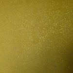 Empreinte paillette or