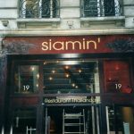 Décor façade en trompe-l'œil, restaurant rue Bayard Paris