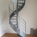 Escalier zinc